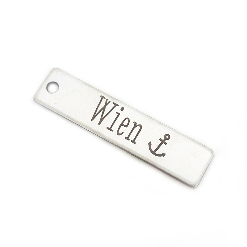 Wien Anhänger / Edelstahl / Anker