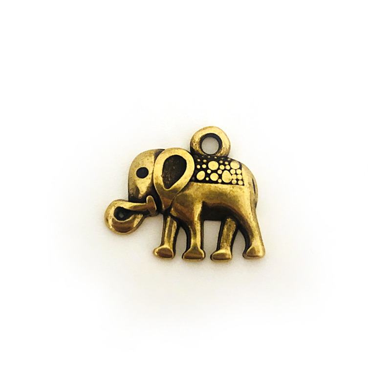 Anhänger DQ bronze/patina