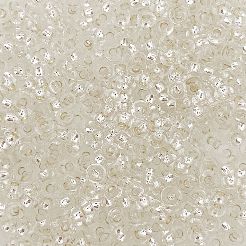 Toho Demi Round 11/0 - 2,2 mm Silver-Lined Crystal