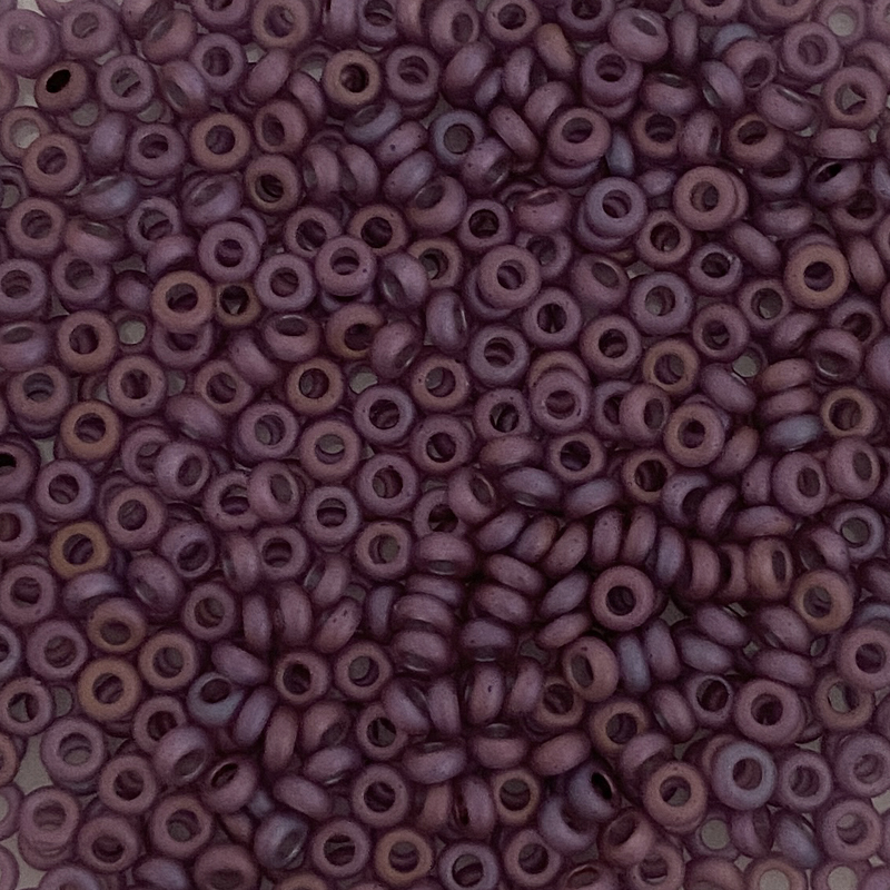 Toho Demi Round 11/0 - 2,2 mm Gold-Lusterd Matte Plum