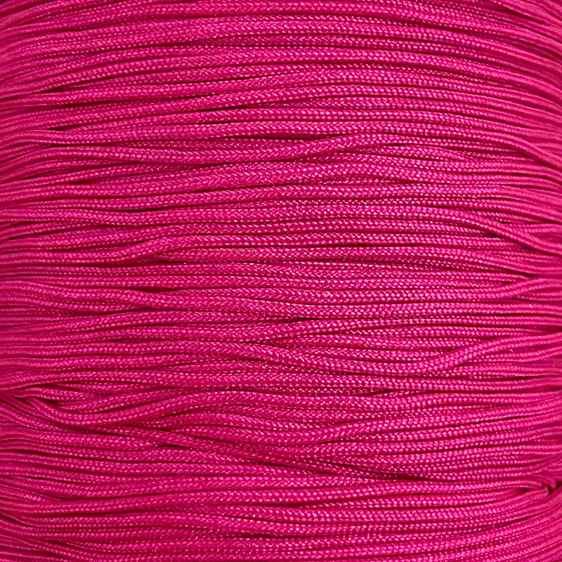 Satinband Neon super pink Ø 0,8mm / 1m