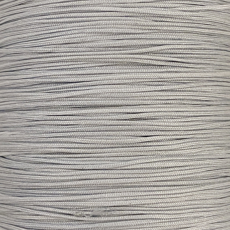 Satinband Rainy grey Ø 0,5mm / 1m