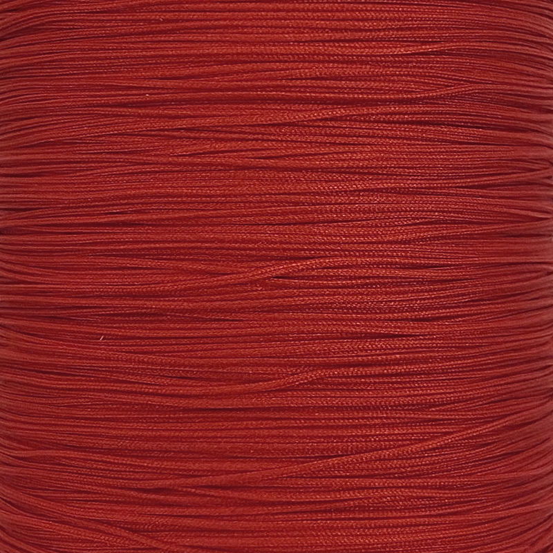 Satinband Rot Ø 0,5mm / 1m