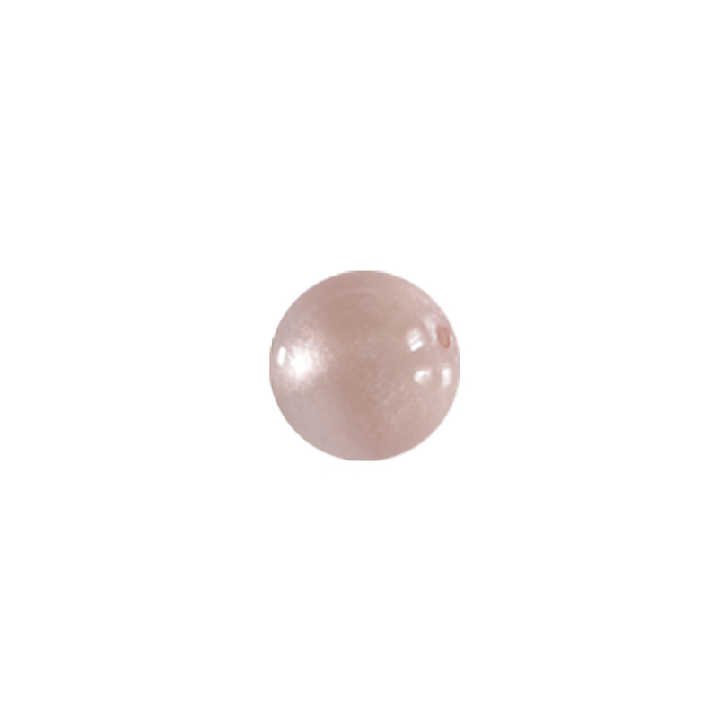 Polaris Perle 8mm / rund - Vintage Blush glänzend