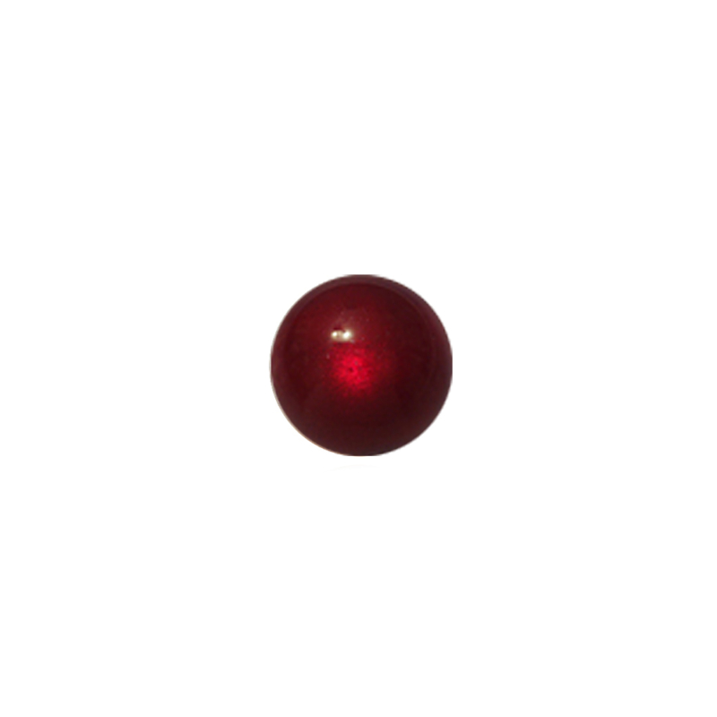 Polaris Perle 8mm / rund - Cherry glänzend