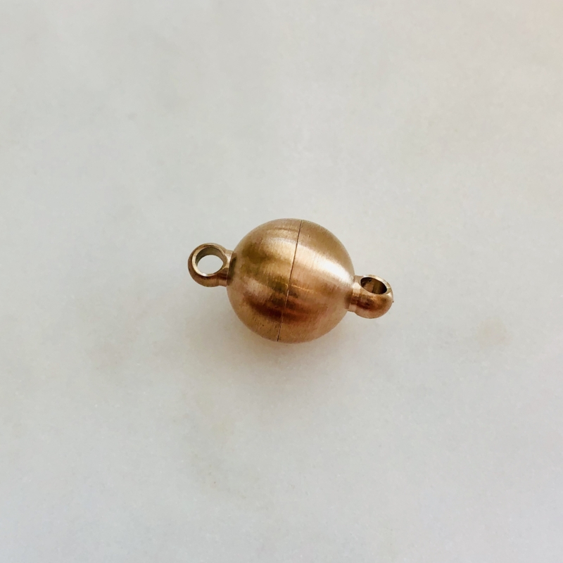 1 Stk. Stainless Steel - Edelstahl Magnetschließe 12mm Roségold