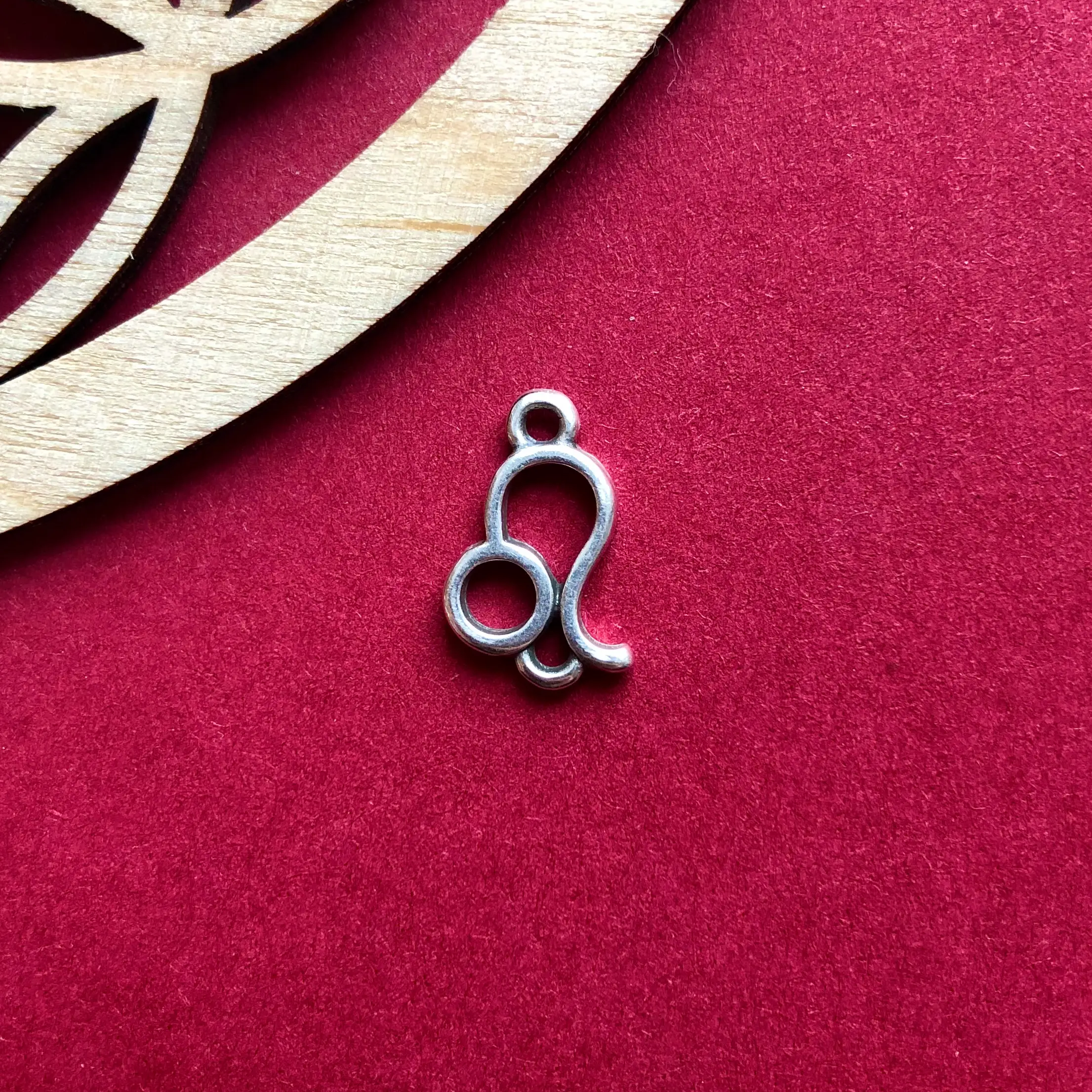 Sternzeichen Löwe, versilbert