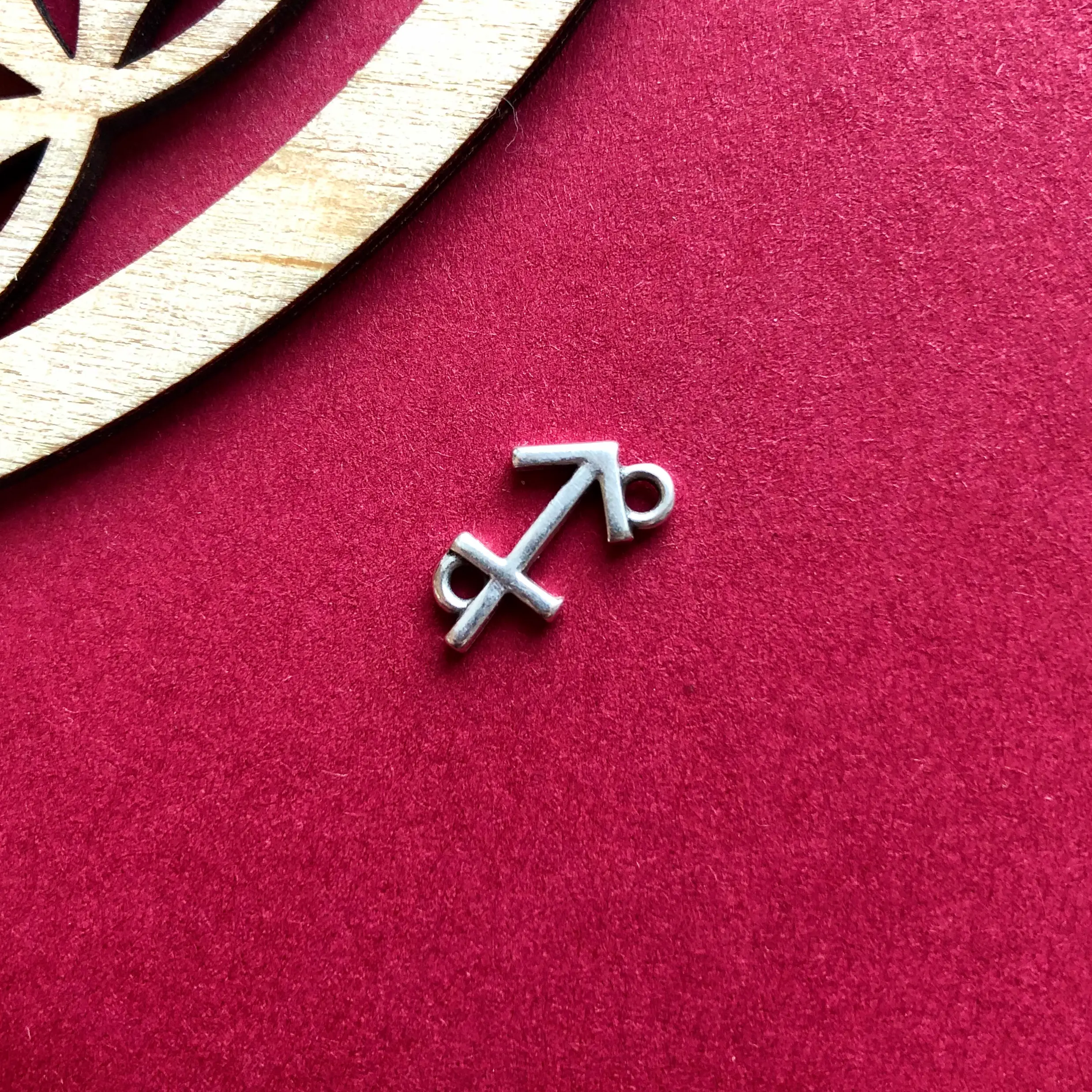 Sternzeichen Schütze, versilbert