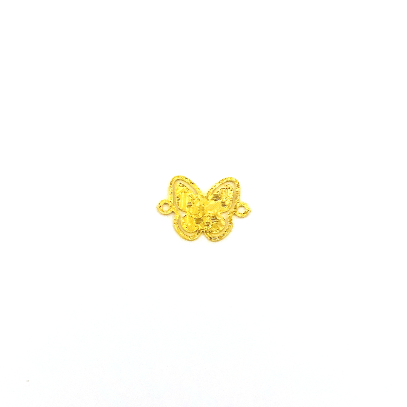 Filigran Zwischenstück Schmetterling Gold