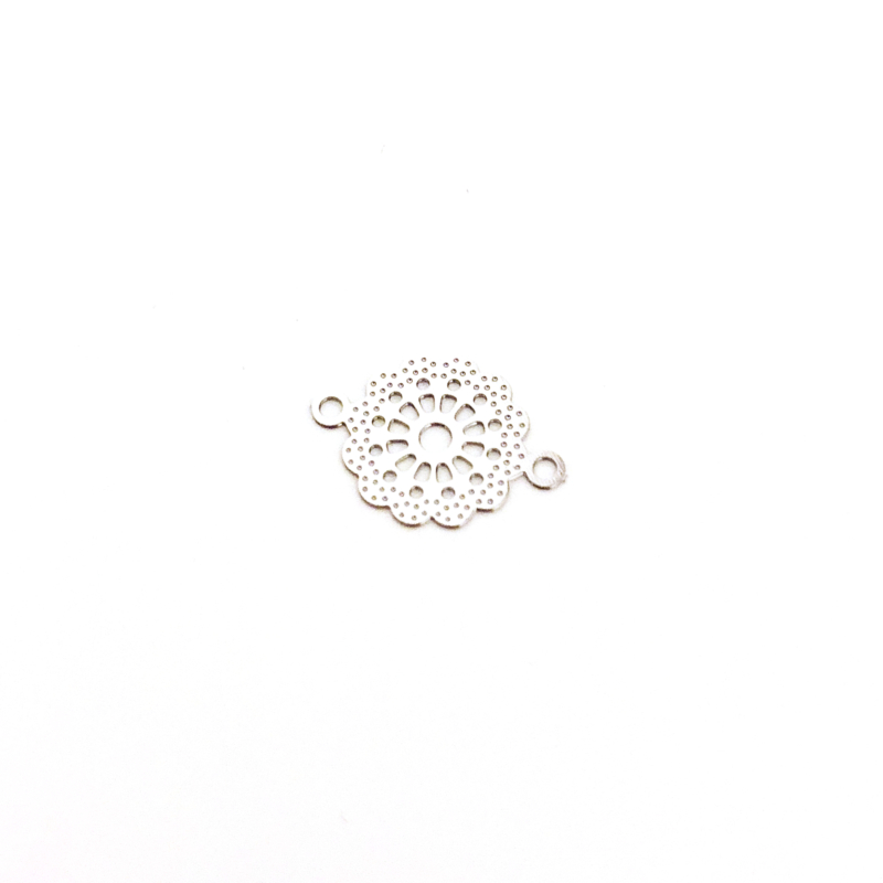 Filigran Zwischenstück Blume Silber