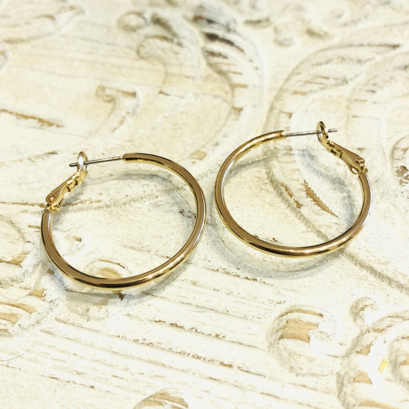 DQ Creolen 30mm - gold