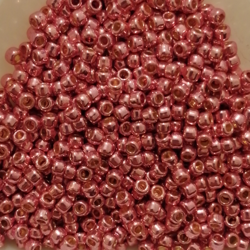 Toho 11/0 - 2,2 mm Galvanized Pink Lilac