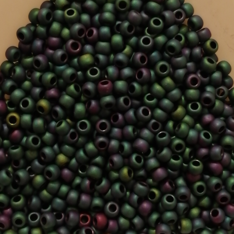 Toho 11/0 - 2,2 mm Matte-Color Iris Teal
