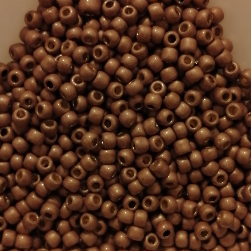 Toho 11/0 - 2,2 mm Galvanized Frosted Silky Gold