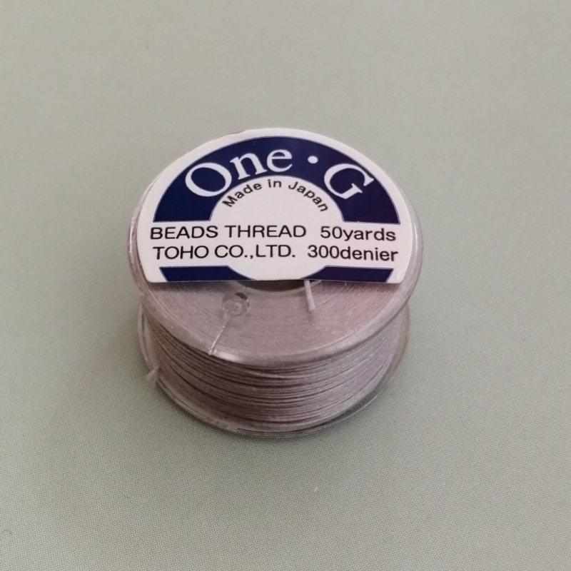 Toho One G - 46m - 0,15mm Light Gray