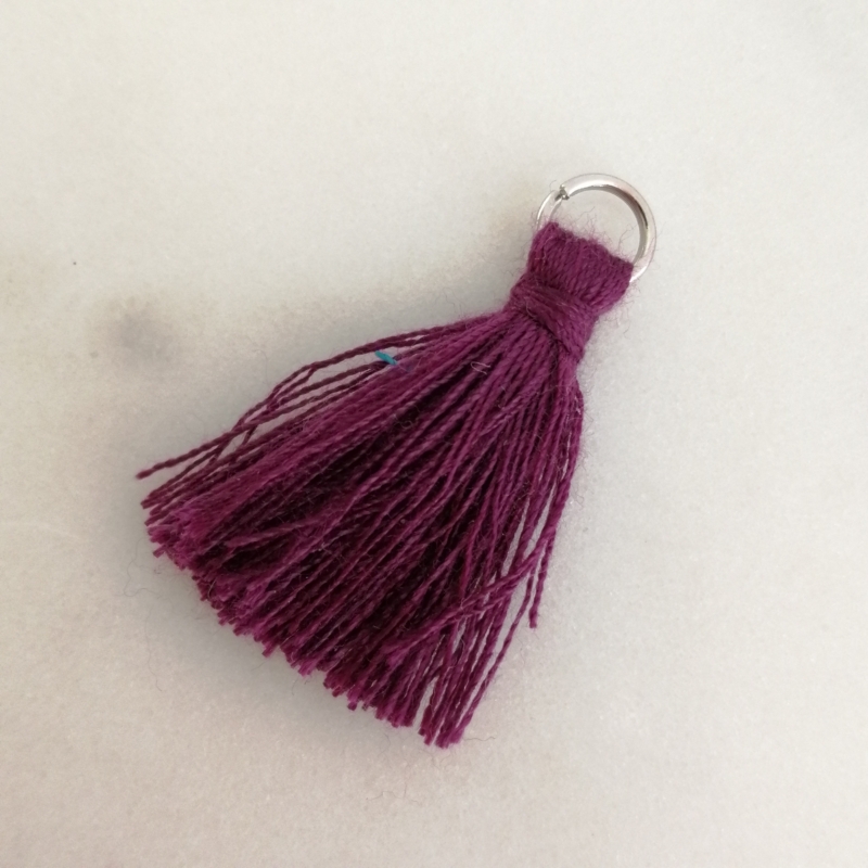 Quaste 3cm Violett