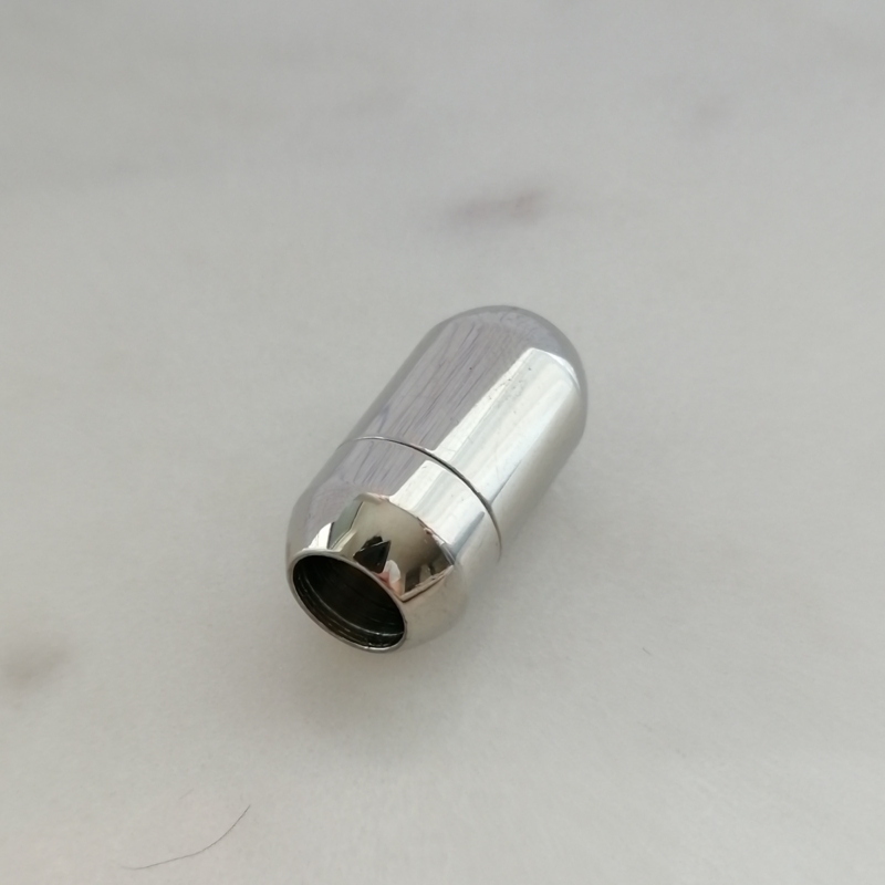 Stainless Steel - Edelstahl Magnetschließe 19x10mm Ø 6mm