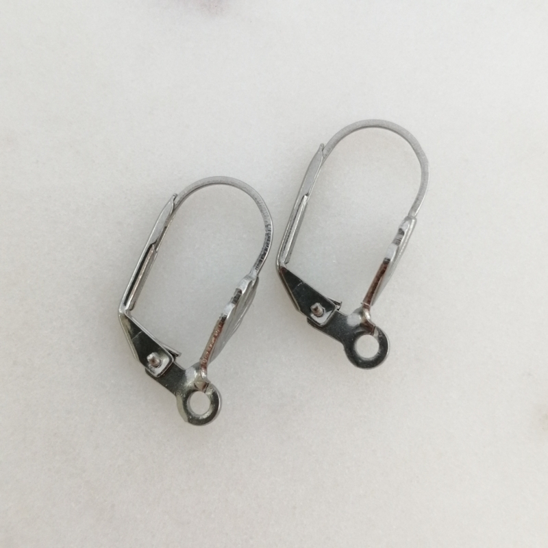 Stainless Steel - Edelstahl Klappbrisuren 19x10mm