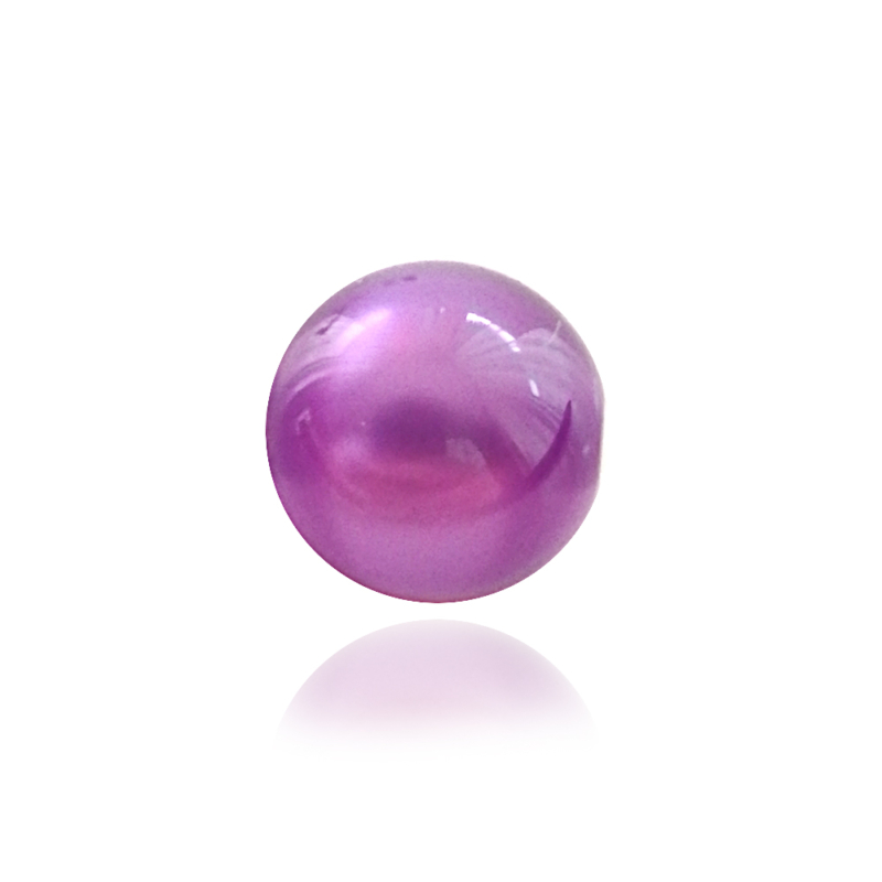 Polaris Perle 10mm violet glänzend