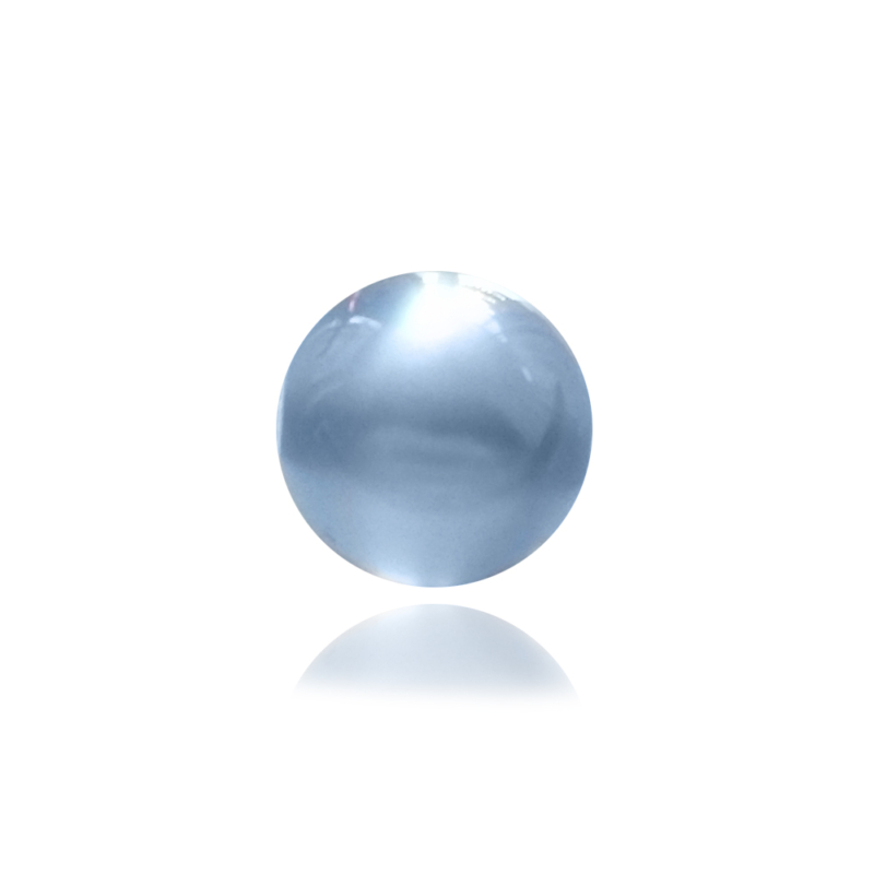 Polaris Perle 10mm himmelblau glänzend