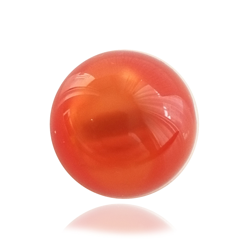 Polaris Perle 20mm orange glänzend