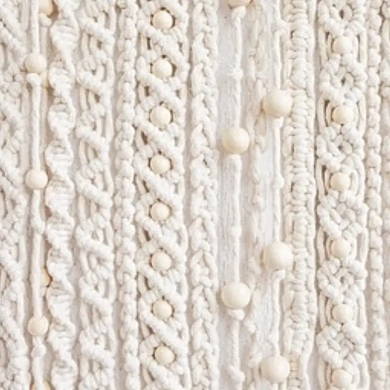 Holzperlen für Makramee