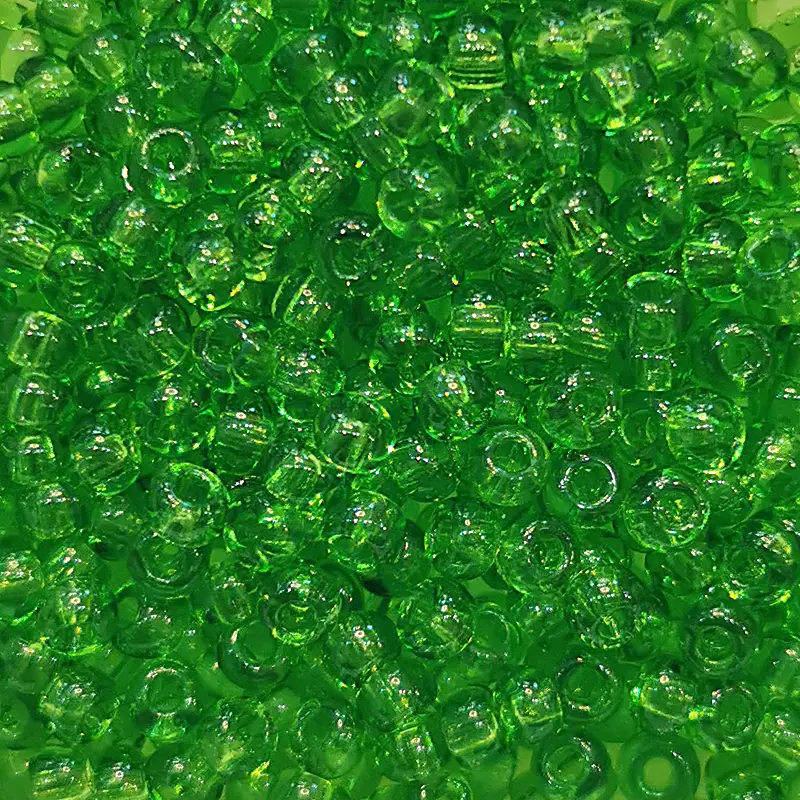 Rocailles 2.6mm / 17g / Transparent grün