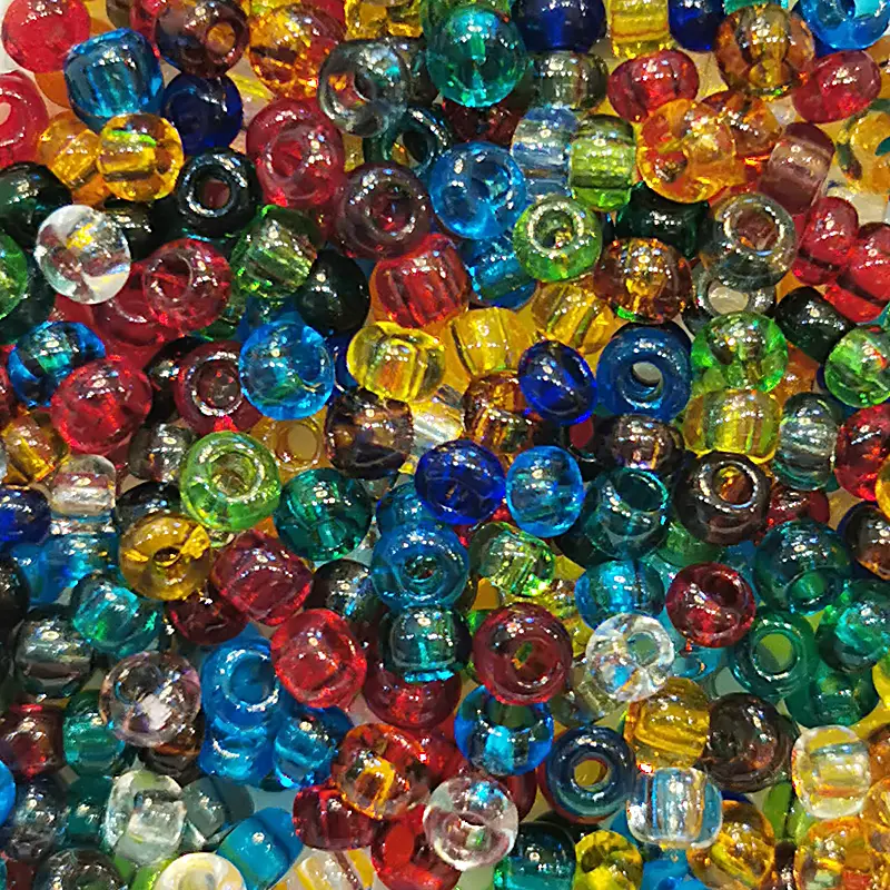 Rocailles 2.6mm / 17g / Transparent mix