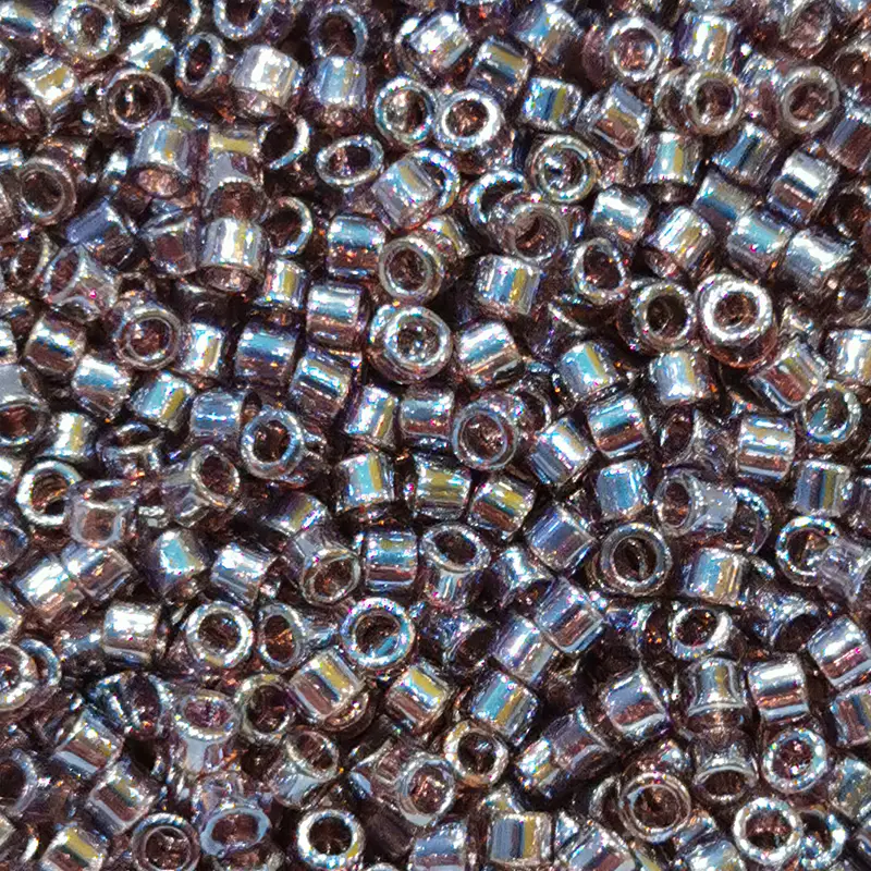 Miyuki Delica 11/0 - 1.6mm / 7g / DB1224 Amethyst Rauchglanz