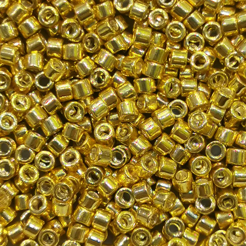 Miyuki Delica 11/0 - 1.6mm / 7g / DB1832 Duracoat Hellgold