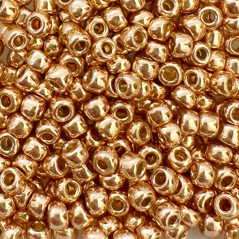 Toho 8/0 - 3 mm - 8g - Farbe: PF551 Galvanized Rosegold