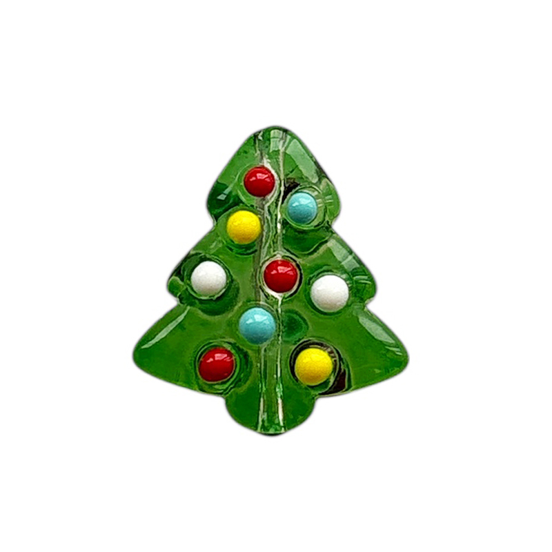 XMAS Glas Anhänger & Perlen