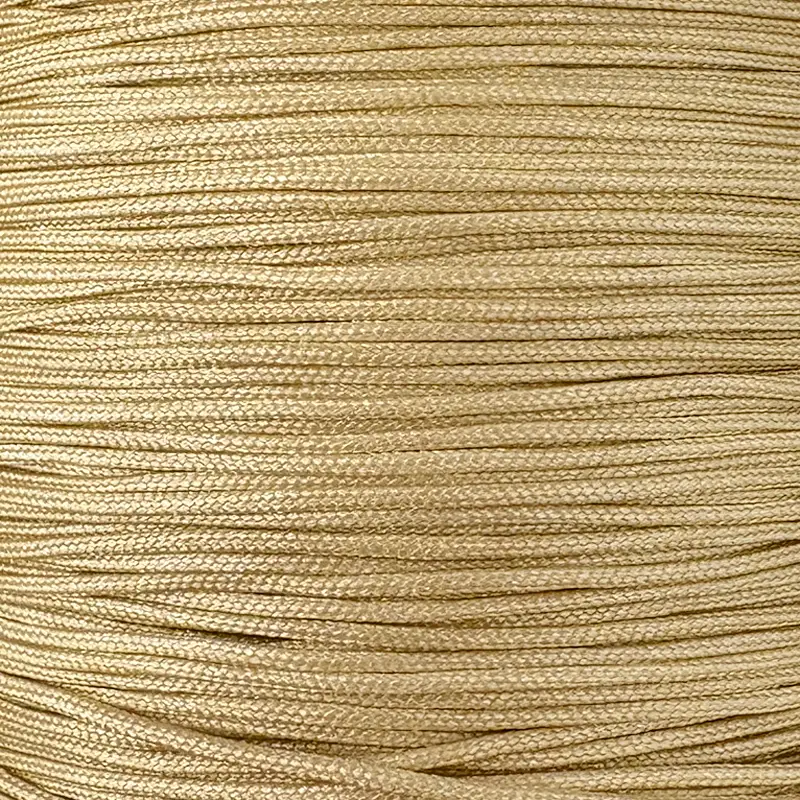 Satinband Seidensand Ø 0,8mm / 1m