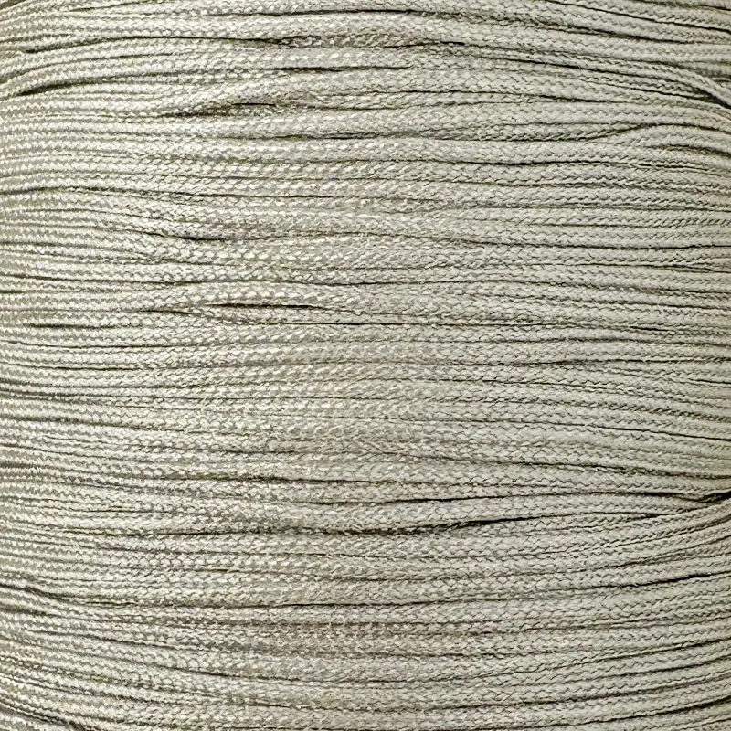 Satinband Silberchampagner Ø 0,8mm / 1m