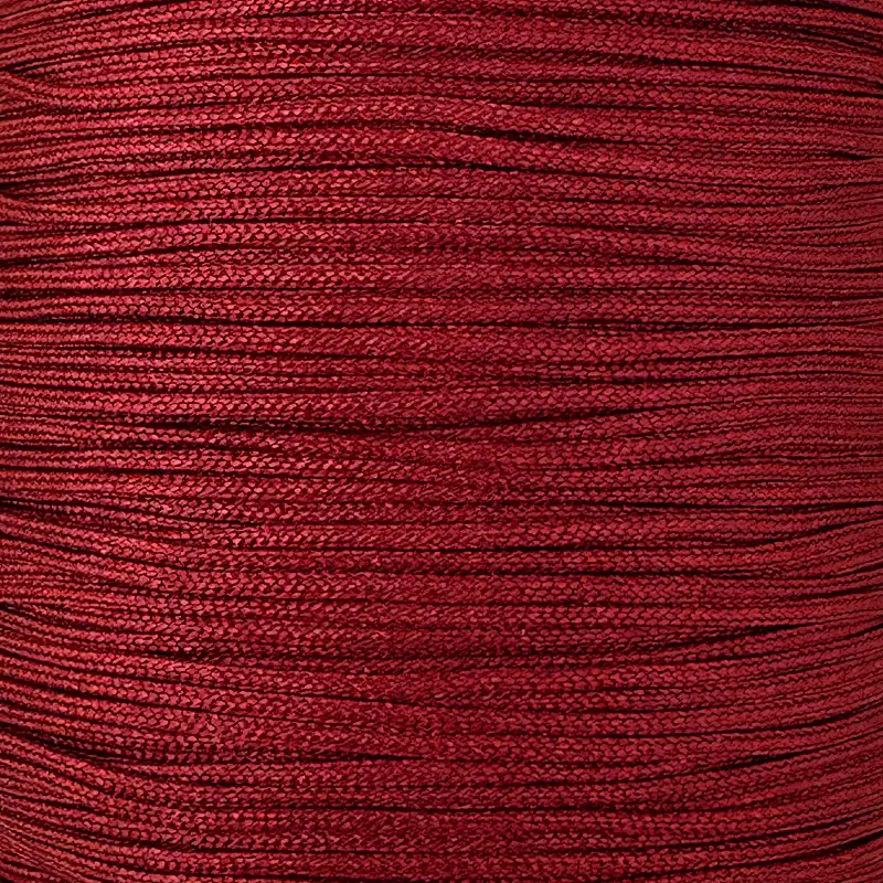 Satinband Dunkelrubin Ø 0,8mm / 1m