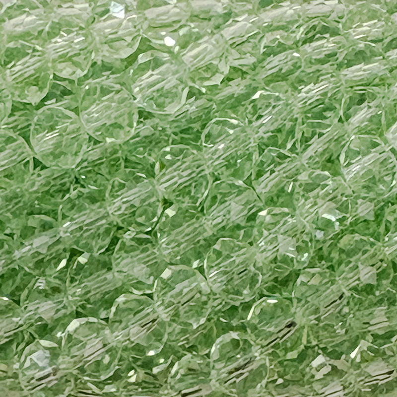 Kristallschliff Perlen / Rondelle 4x3mm Spring Green